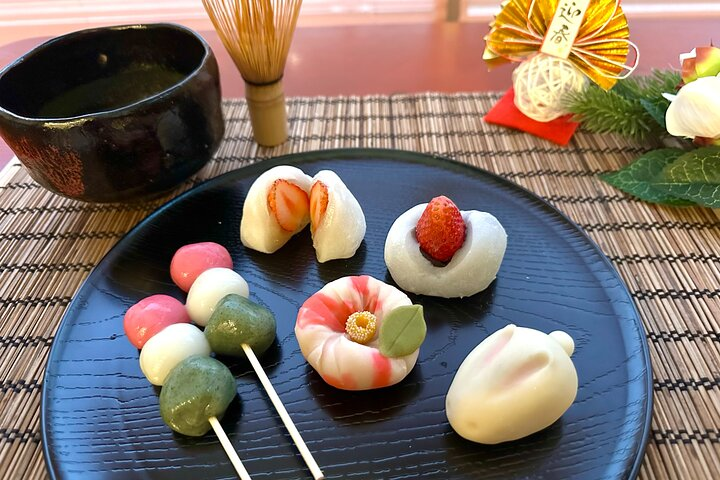 Experience the joy of creating traditional Japanese sweets in a cozy setting surrounded by serene local charm. Indulge in hands-on learning while savoring the flavors of plant-based delights.
