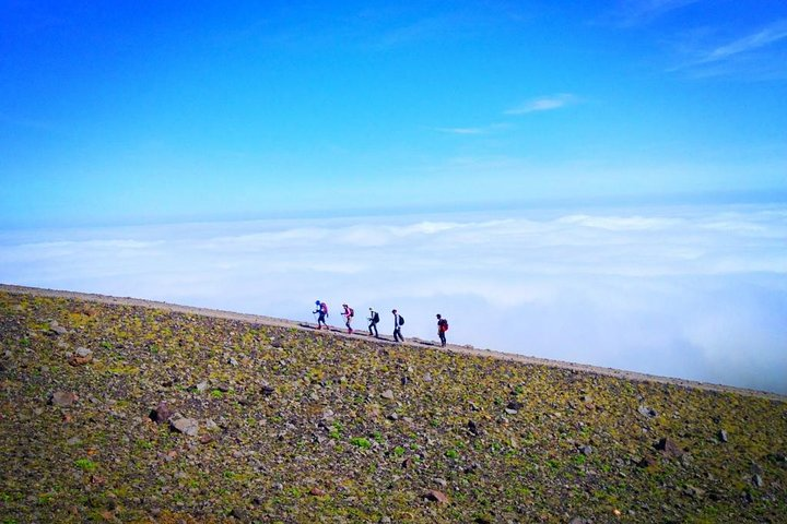 Mt.Tarumae sea of clouds