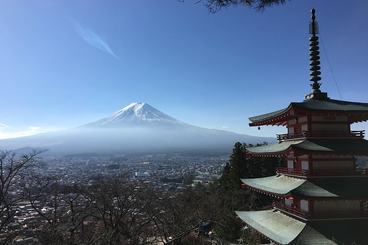 Mt Fuji from a distance