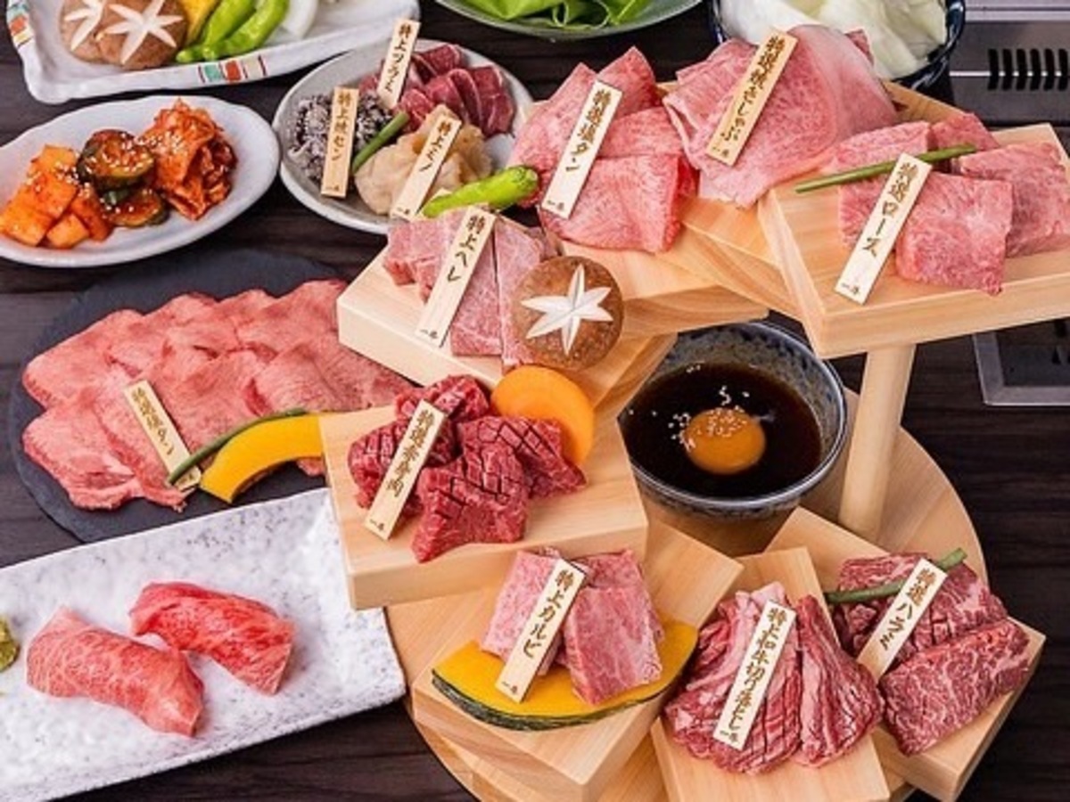 Indulge in a unique dining experience at Itamae Yakiniku Ichigyu savoring exquisite A5 female beef served at the counter where flavor meets tradition in Osaka's culinary scene.
