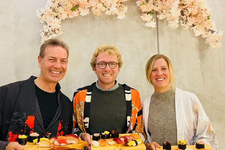 Create delicious nigiri sushi while dressed in traditional Japanese attire surrounded by a beautiful setting. Enjoy hands-on learning with a sushi chef and video guides making for a memorable cultural experience.