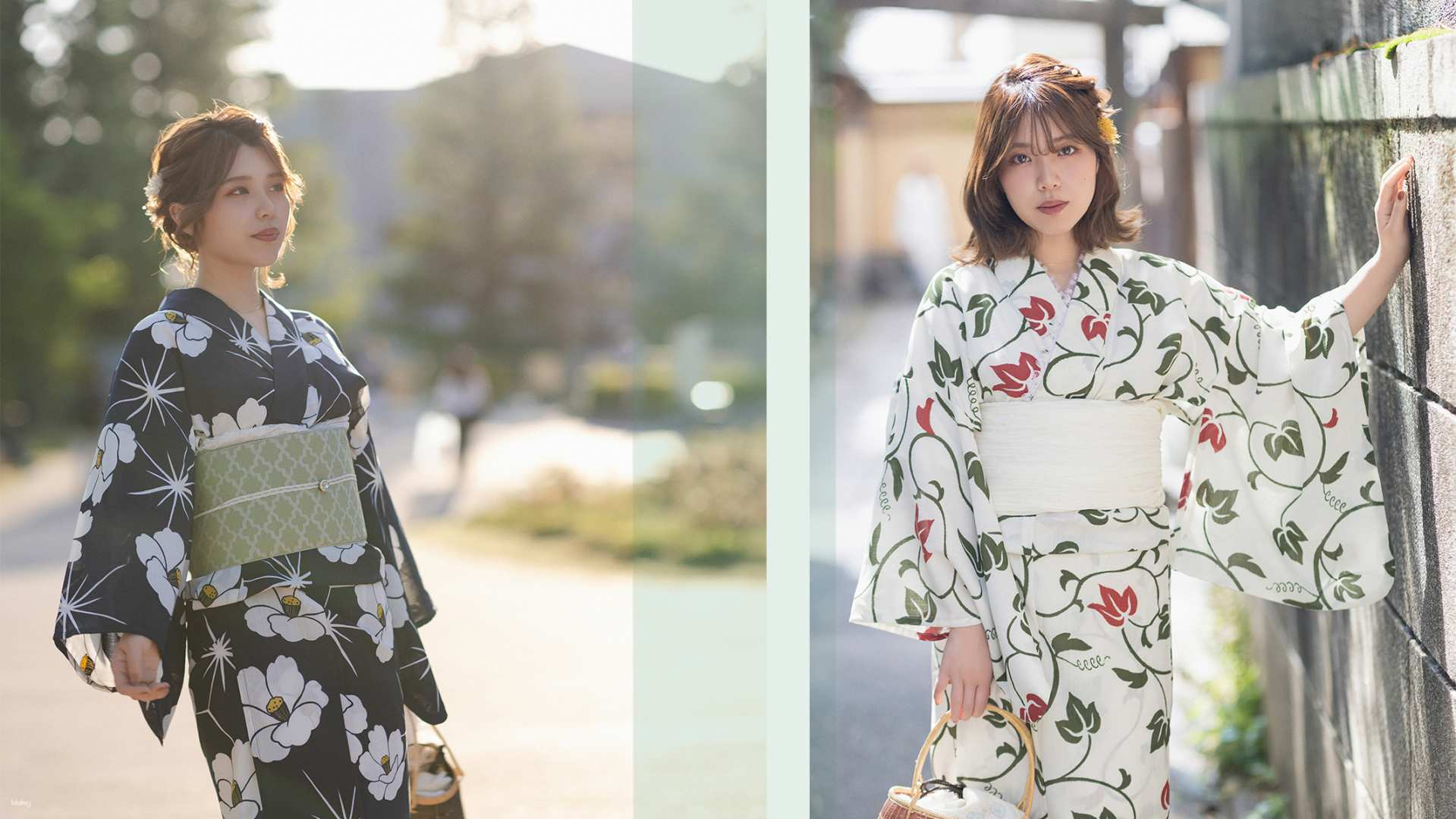 Step into Kyoto's charm wearing a beautiful kimono or yukata capturing unforgettable moments as you wander through historic streets and serene gardens with loved ones.