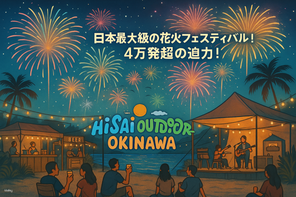 Okinawa, Japan | HI-SAI OUTDOOR Okinawa 2025 Outdoor Fireworks Festival | One-Day Ticket - Photo 1 of 7