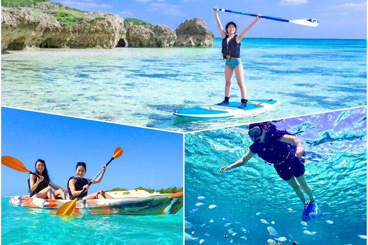 [Miyako Island/Full Day] Sea Turtle Snorkeling & SUP or Canoe - Photo 1 of 9