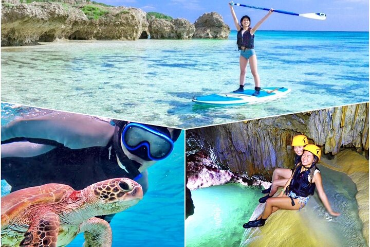 Okinawa Miyako 3set Beach SUP, Snorkeling,Pumpkin Cave,Canoeing - Photo 1 of 12