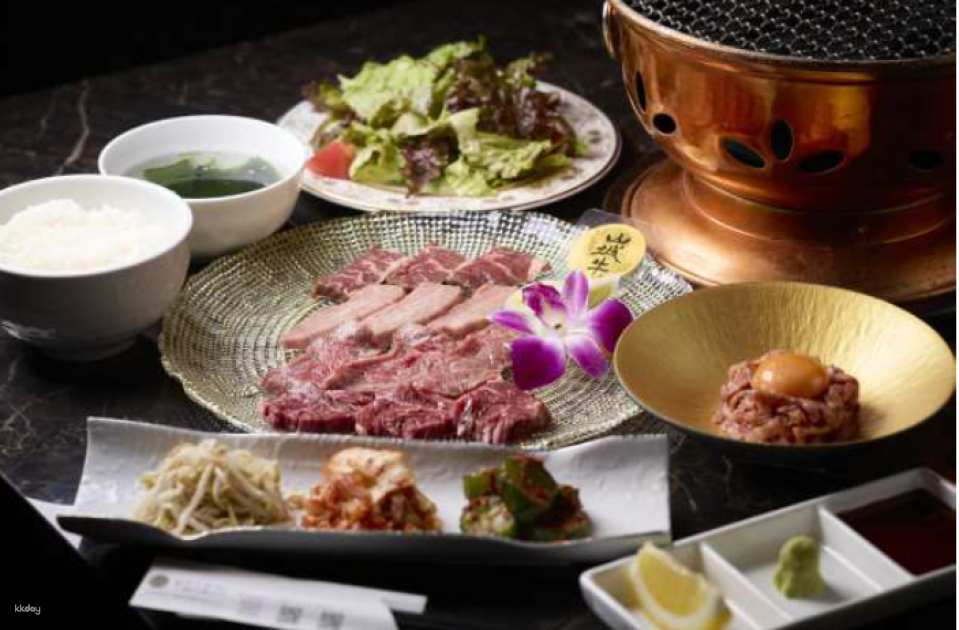 Okinawa｜Yamashiro beef specialty, charcoal-grilled Kuroge Wagyu｜A4-grade and above course｜Quiet atmosphere, private rooms available - Photo 1 of 7