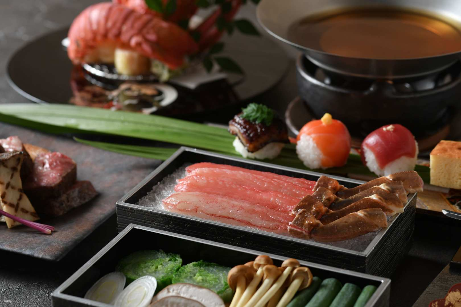 Indulge in a culinary journey at Koshitsu Washoku Higashiyama savoring exquisite dishes prepared with seasonal ingredients while enjoying the serenity of private dining in Tokyo.