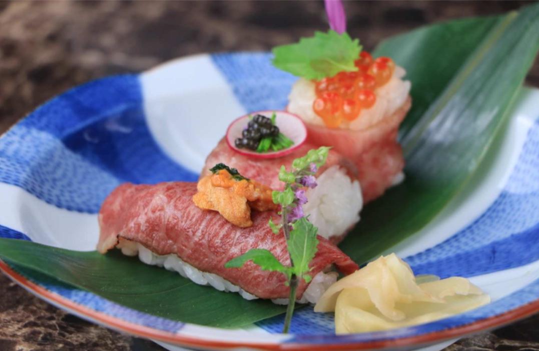 Savor expertly crafted Ozaki Wagyu beef teppanyaki beautifully presented with fresh garnishes inviting you to experience authentic Japanese cuisine in an unforgettable setting. Perfect for food enthusiasts exploring Osaka.