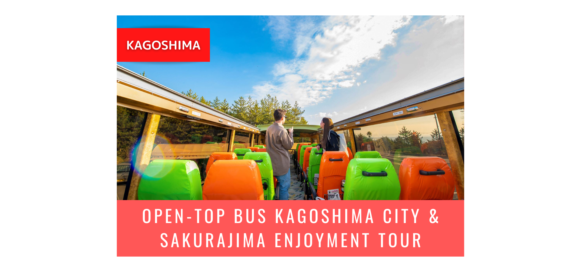 Open-Top Bus Kagoshima City & Sakurajima Enjoyment Tour - Photo 1 of 5