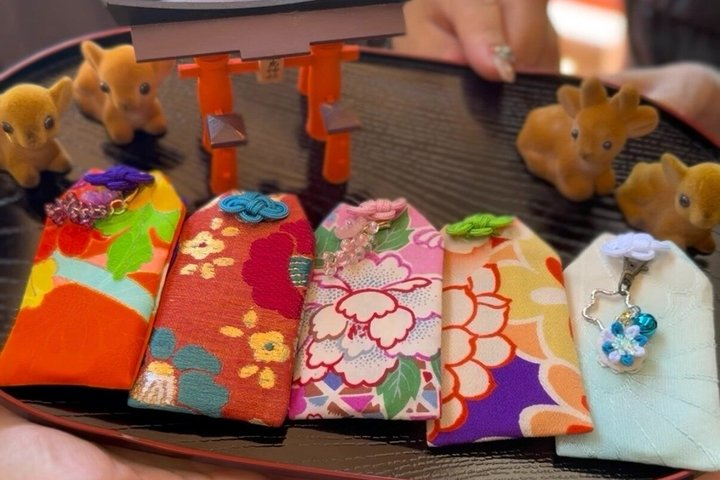 Miyajima Island:Original Omamori Lucky Charm Making Experience - Photo 1 of 5