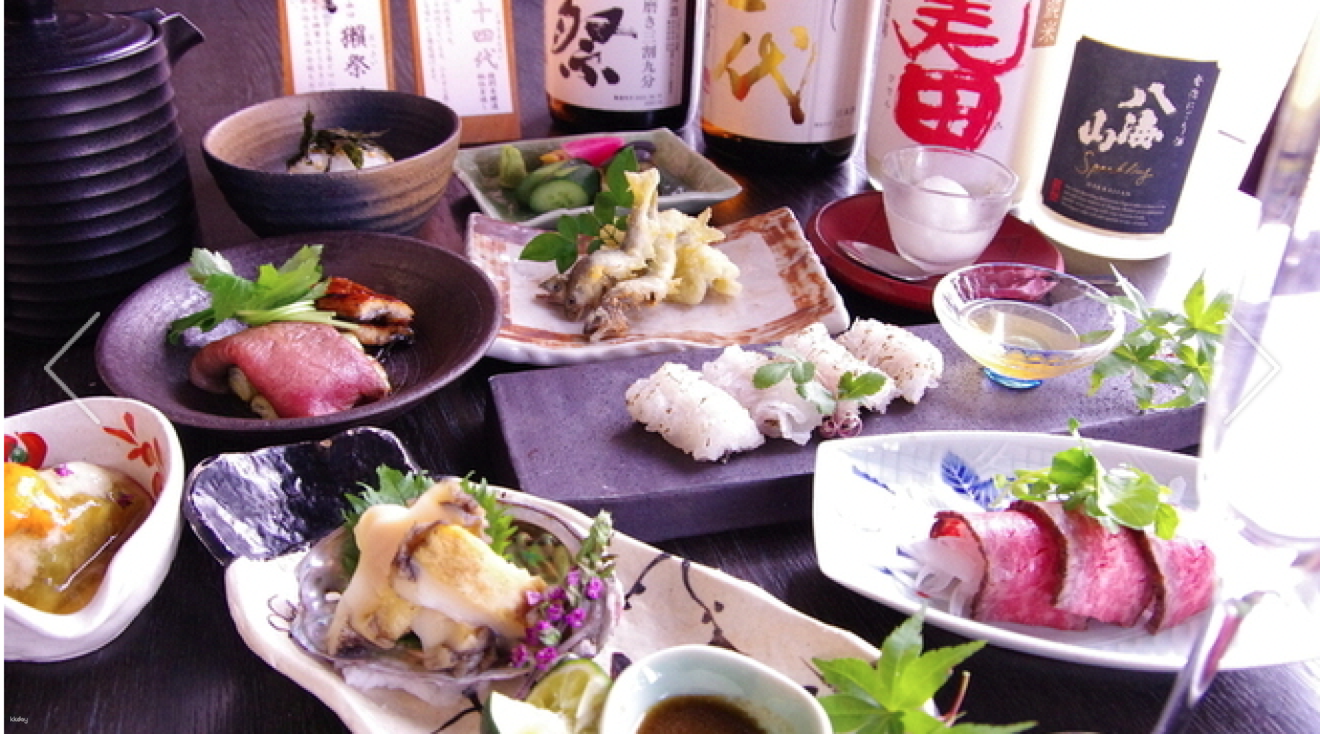 Indulge in authentic Japanese cuisine with seasonal dishes prepared by skilled chefs featuring robatayaki made with binchotan charcoal. Savor king crab and Kuroge Wagyu beef in a unique dining experience.