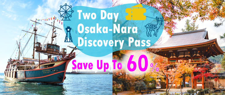 Osaka-Nara Discovery Pass (Southern Route) 2-Day Ticket & Rental Car - Photo 1 of 14