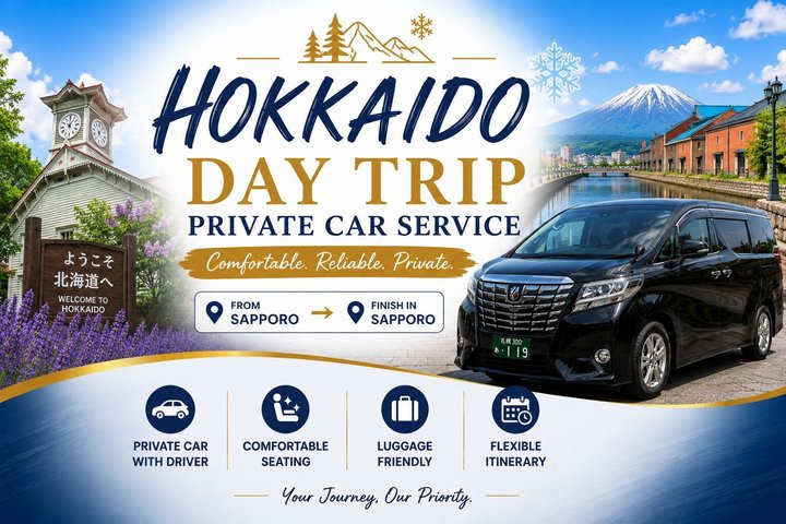 Hokkaido Private Car Service - Toyota Alphard with Driver - Photo 1 of 15