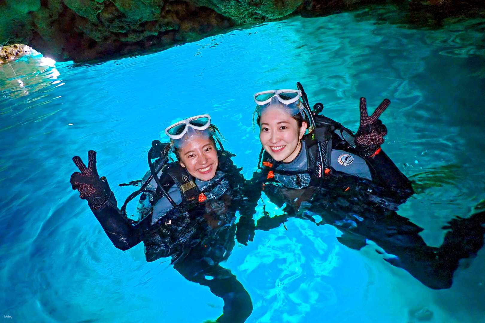 Blue Cave Experience Diving Private Group Rental (Photo Shoot + Feeding Experience Included) | Excellent Safety Measures | Onna Village, Okinawa - Photo 1 of 6