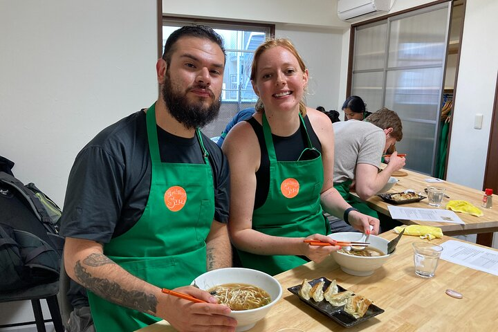 Ramen Cooking Class in Osaka Dotonbori with Sushi or Gyoza Option - Photo 1 of 16
