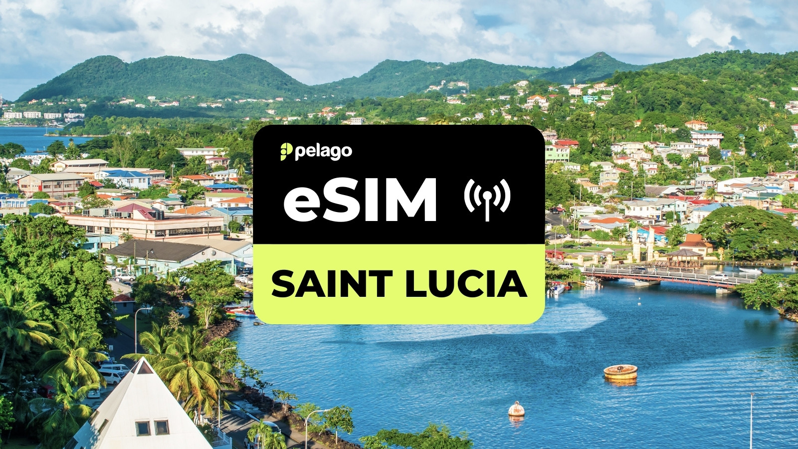 Saint Lucia eSIM by Pelago - Photo 1 of 1