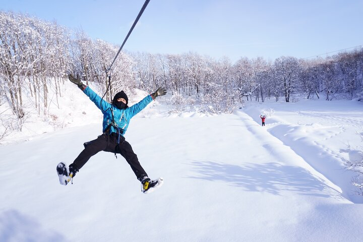 Powder Snow Zip Trip Experience with Transfer - Photo 1 of 5