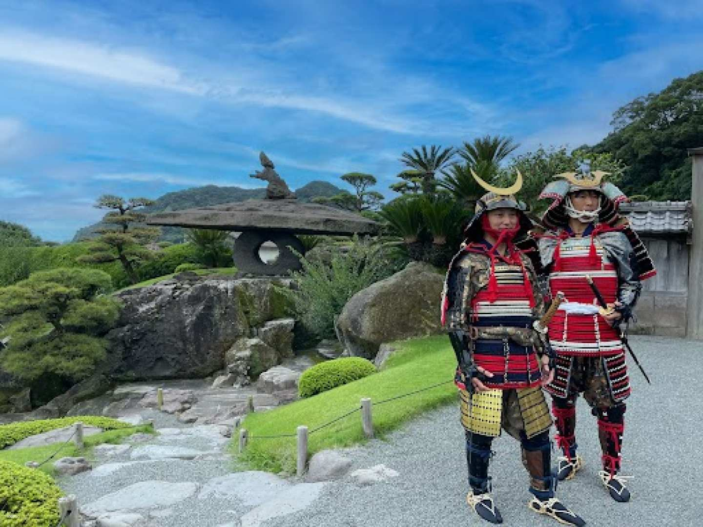 Samurai Armor Wearing Experience in Senganen Kagoshima! - Photo 1 of 8
