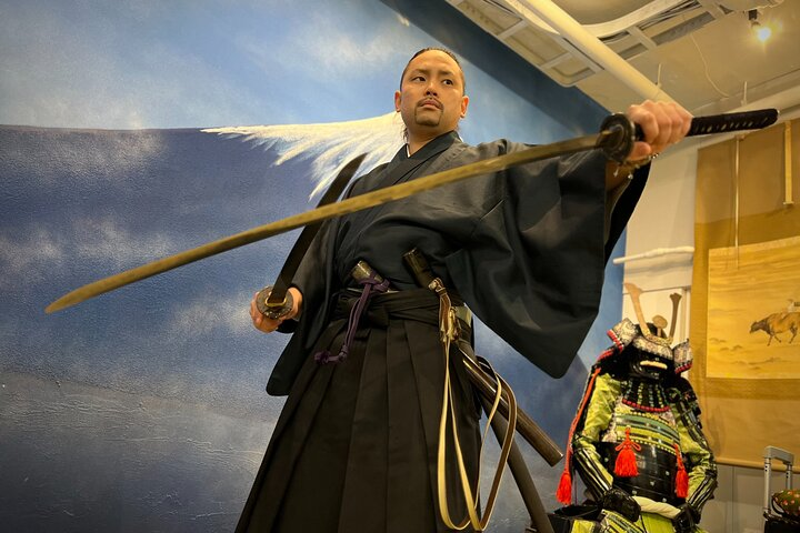 Samurai Training with Modern day Musashi in Kyoto - Photo 1 of 12