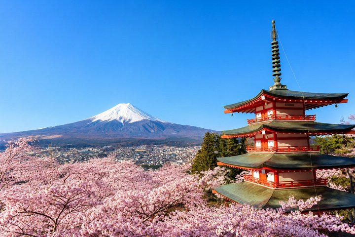 Mt. Fuji, Chureito Pagoda & Lake Kawaguchiko Day Tour from Tokyo - Photo 1 of 25