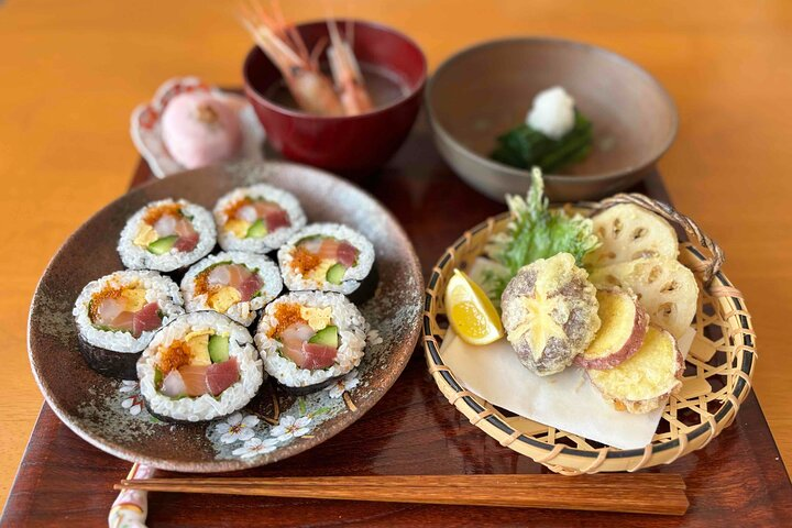 Japanese Sushi Roll, Tempura & Matcha Experience in Sapporo - Photo 1 of 25