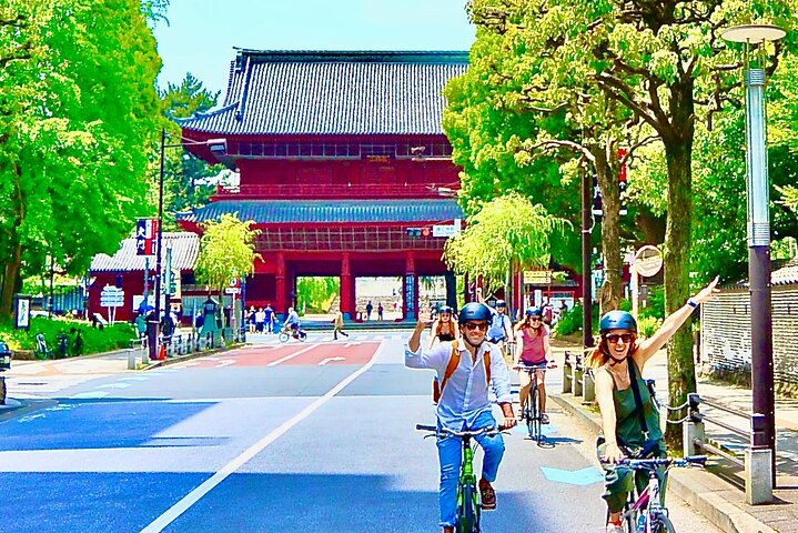 Pedal through Tokyo's iconic landmarks from traditional temples to modern sights as you uncover hidden gems and experience the city like a local on this memorable biking adventure.