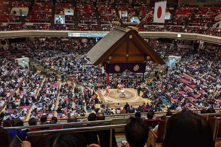 Tokyo: Enjoy Sumo match and know about it! [Ticket included] - Photo 1 of 11