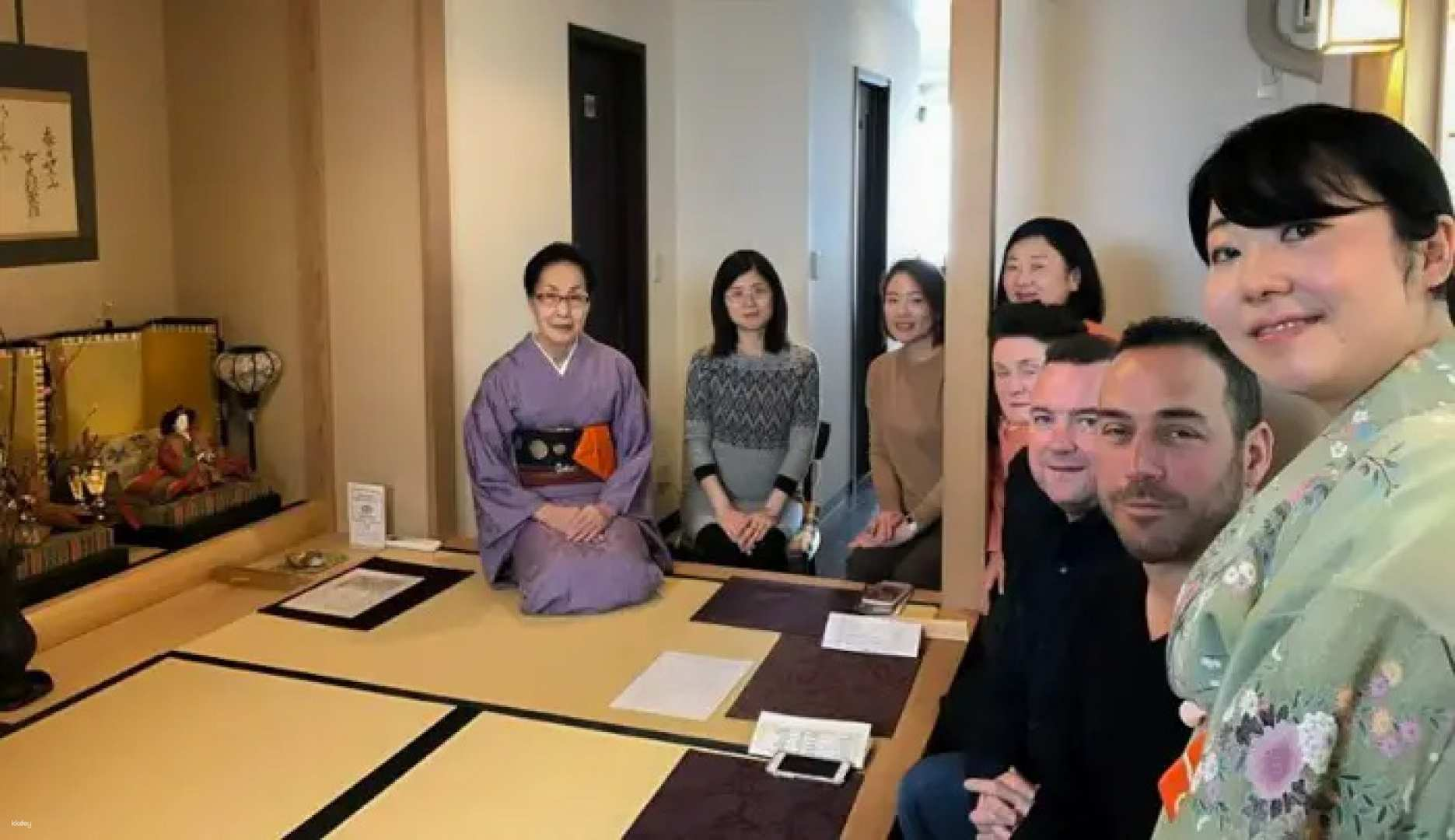 Experience the elegance of a traditional tea ceremony while crafting delicate nerikiri wagashi surrounded by the charm of a historic tearoom that whispers stories of Japan's rich culture.