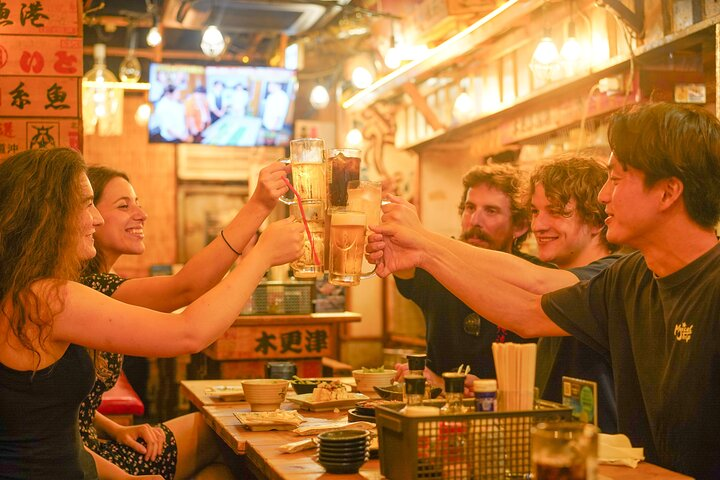 Tokyo Bar Hopping in Shinjuku: Free-flow, Full Dinner, Golden Gai - Photo 1 of 25