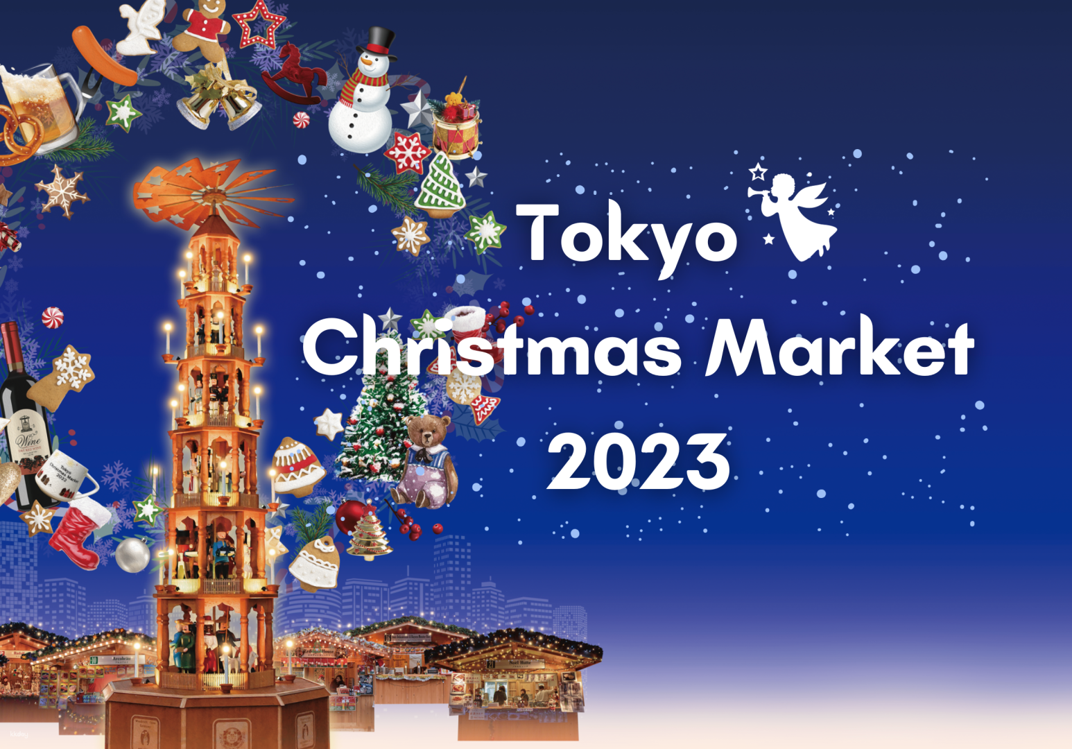 Immerse yourself in the holiday spirit at Meiji Jingu Gaien's Christmas Market where European-style stalls and a scenic backdrop create the perfect festive escape in Tokyo.