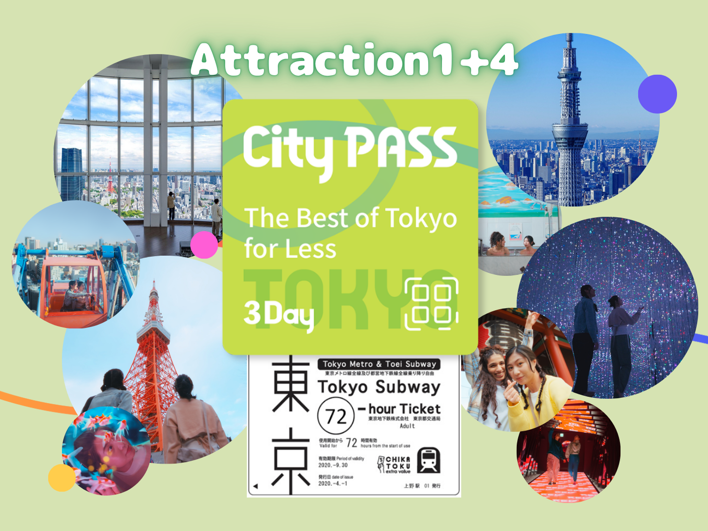 Tokyo City Pass 3Day - Photo 1 of 11