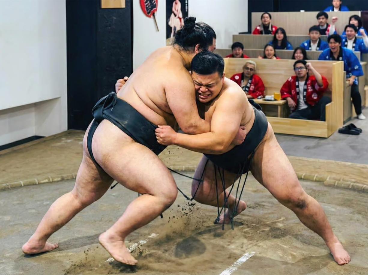 Tokyo Ginza: A Sumo Show Full of Experiences & Commemorative Photos (with Welcome Drink) - Photo 1 of 10