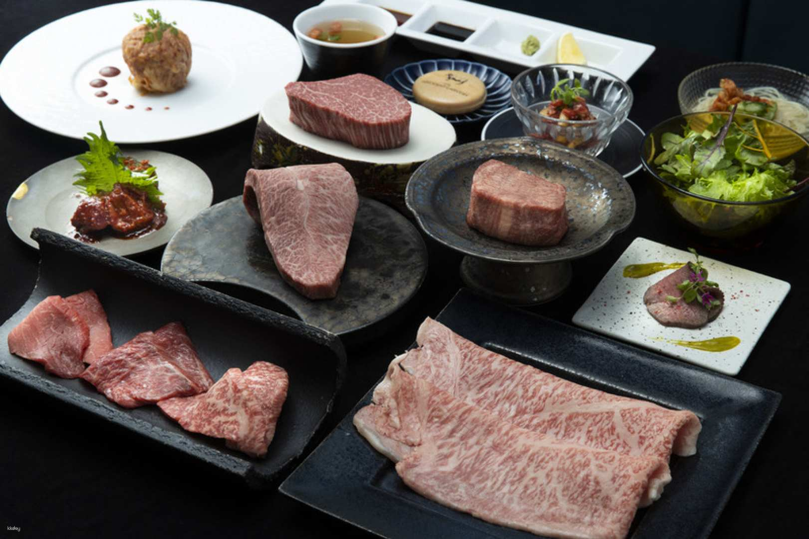 Savor the exquisite flavors of premium Wagyu at Yakiniku The Innocent Carvery enjoying stunning views of Tokyo Station while indulging in some of Japan's finest beef selections.