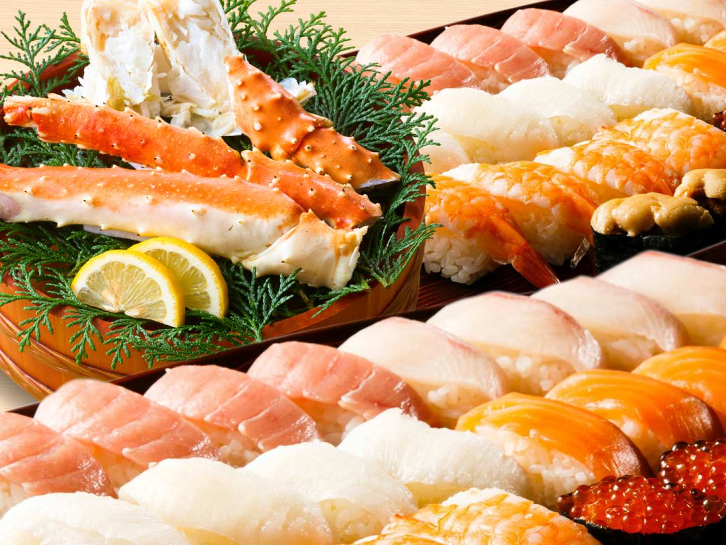 Tokyo, Japan｜【Kizunasushi】All-you-can-eat tuna and king crab set meal with great value for money Shinjuku・Akihabara branch - Photo 1 of 8