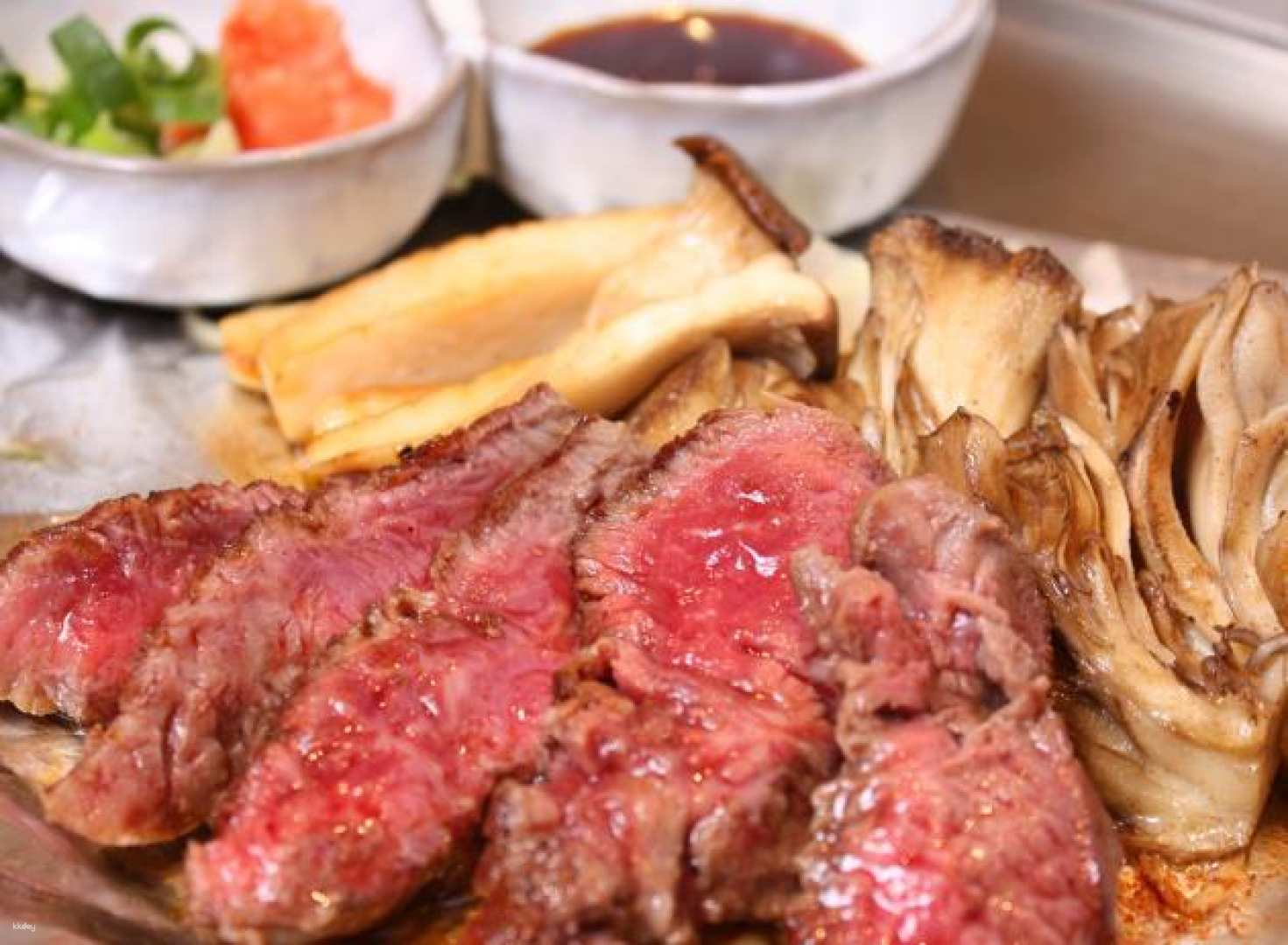 Savor the unmatched flavors of premium Kobe beef perfectly grilled surrounded by elegant Japanese decor. A delightful culinary experience awaits steps away from the bustling Ginza area in Tokyo.