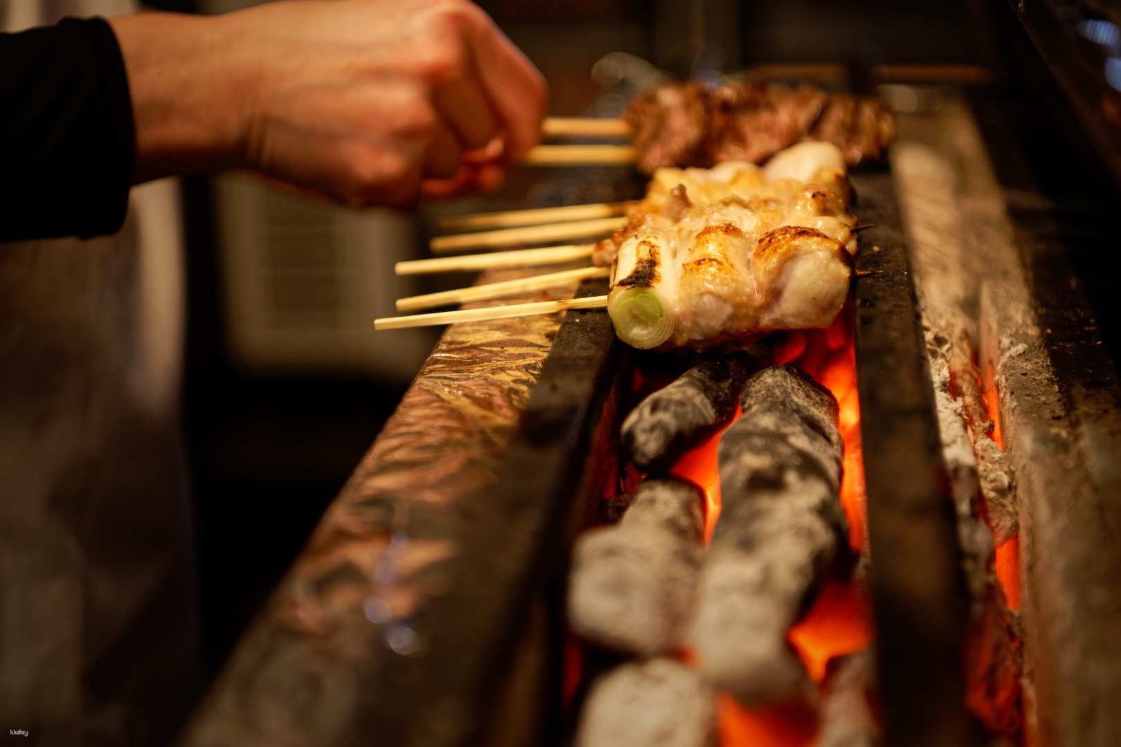 Indulge in the art of yakitori as skilled chefs grill premium skewers over charcoal all within a charming 70-year-old house near Shimbashi Station. A true culinary delight awaits.