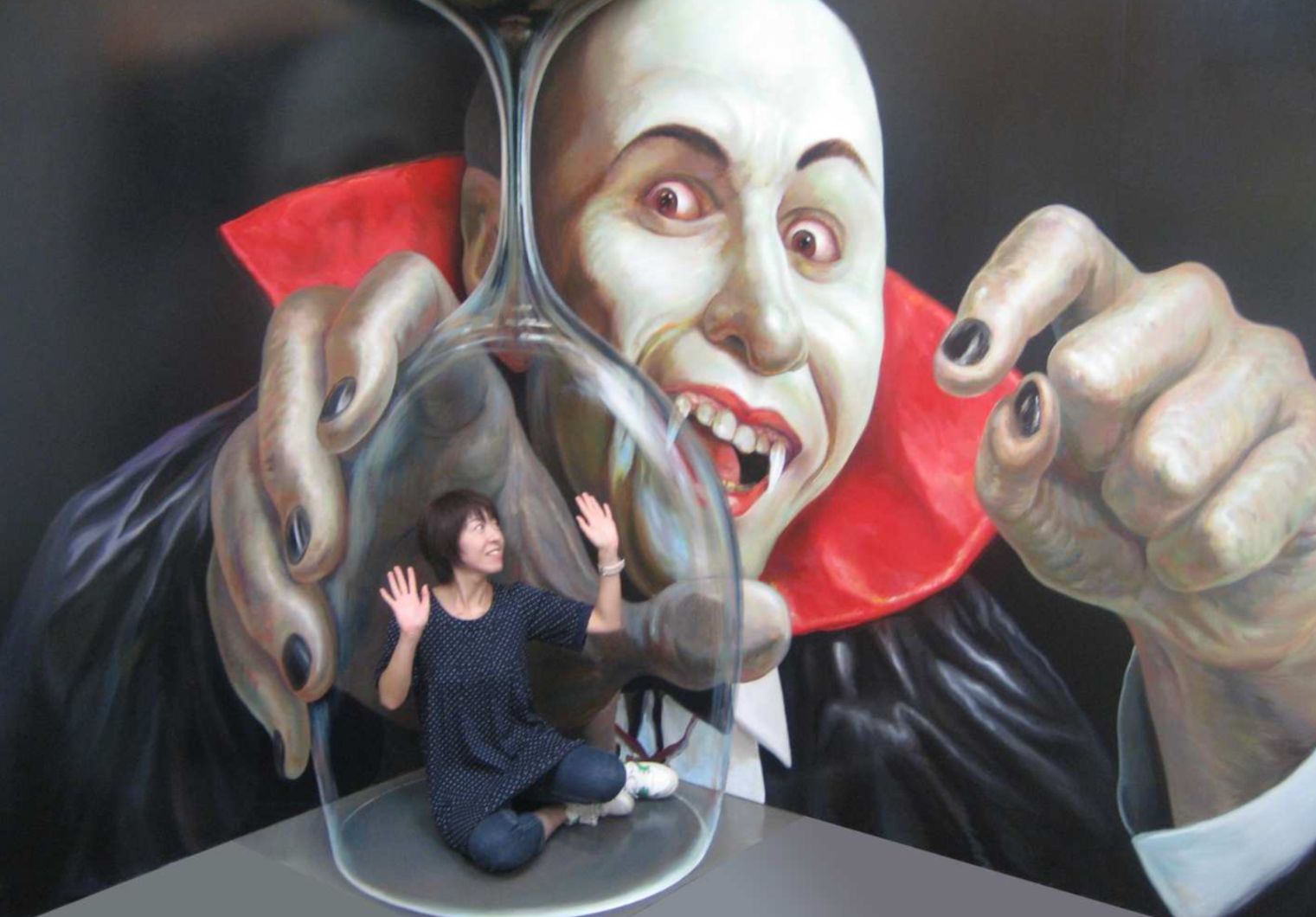 Step into a world where reality blurs with imagination engaging with optical illusions and playful encounters that challenge perception and spark creativity in every corner.