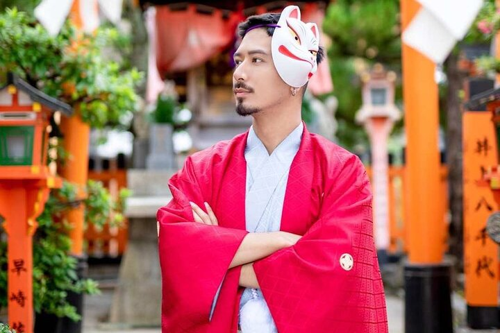 Traditional fashion men's kimono - Photo 1 of 11