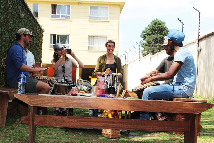 Learn to play djembe drums & cook Kenyan Meal with Senyor C-Jeys - Photo 1 of 25