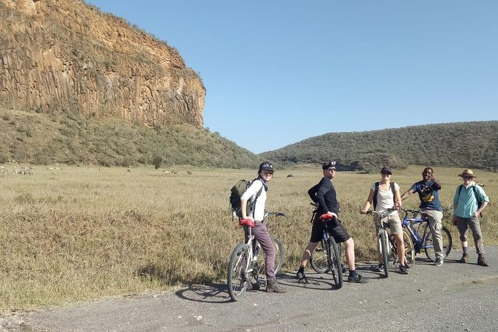 Cycling in Hell's Gate,The most unique safari experience in Kenya