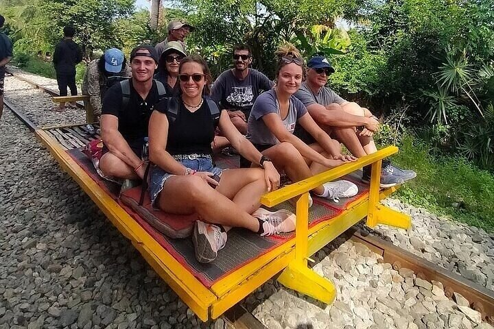 Battambamg Tour: Bambootrain, Killing cave, Bat Cave & Sunset - Photo 1 of 10