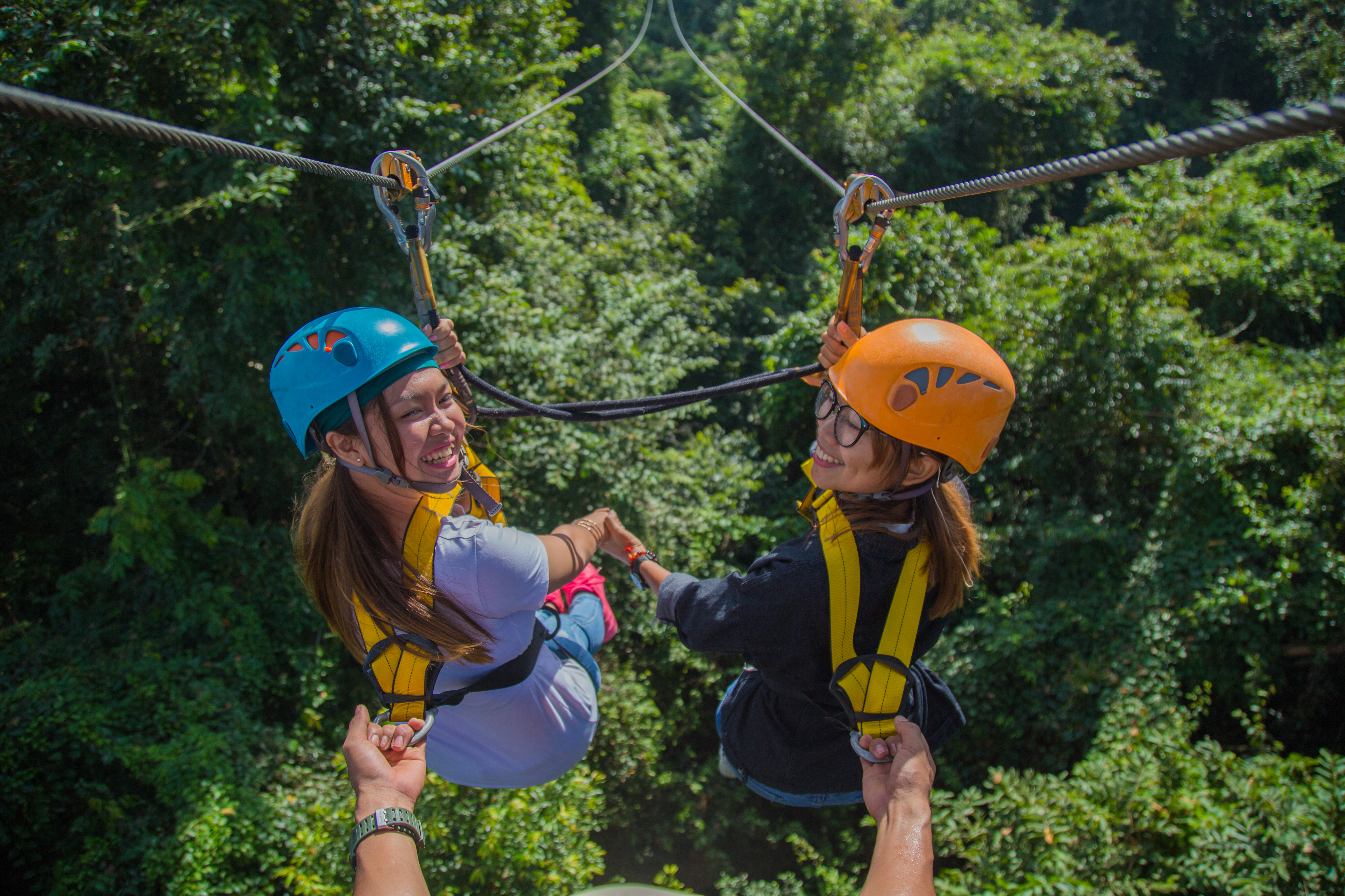 Soar above lush rainforests experience the thrill of ziplining between treetops and connect with nature while exploring the wonders of Angkor in Siem Reap. Adventure awaits!