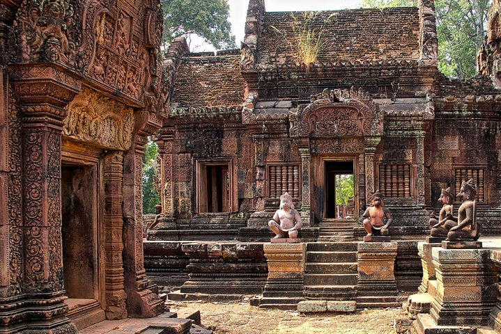 Siem Reap: Private Angkor Wat Sunset Half Day Tour by Jeep  - Photo 1 of 6