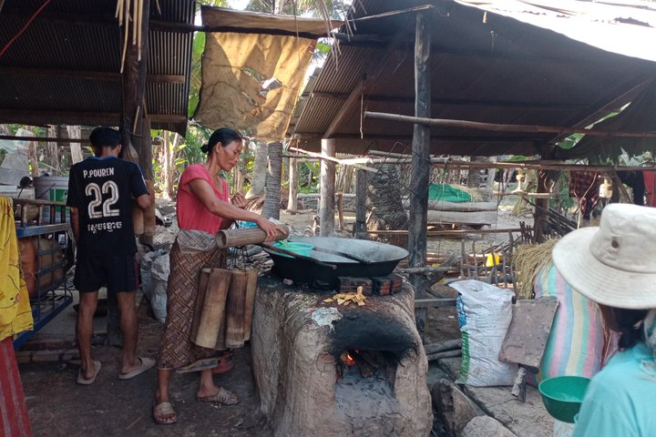 Sugar Palm producing in a Local village