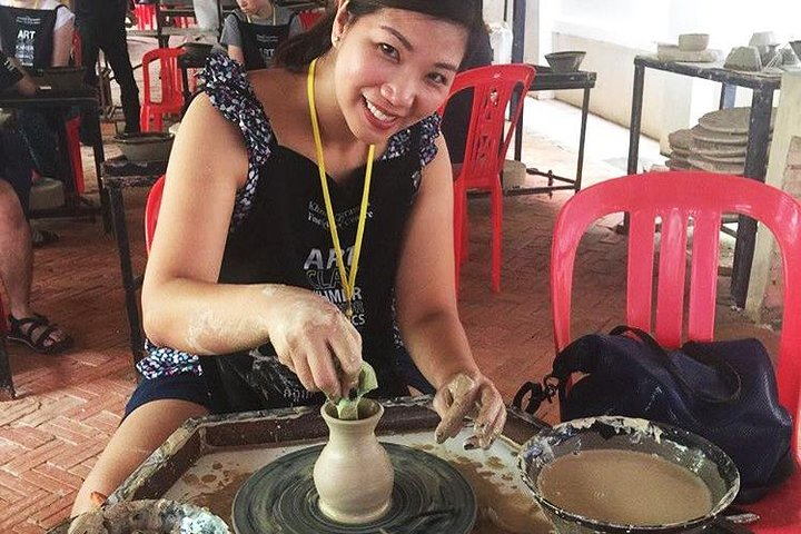 Experience the joy of shaping clay while learning about Cambodian pottery traditions. Create your own unique bowl and connect with local culture in this hands-on workshop.
