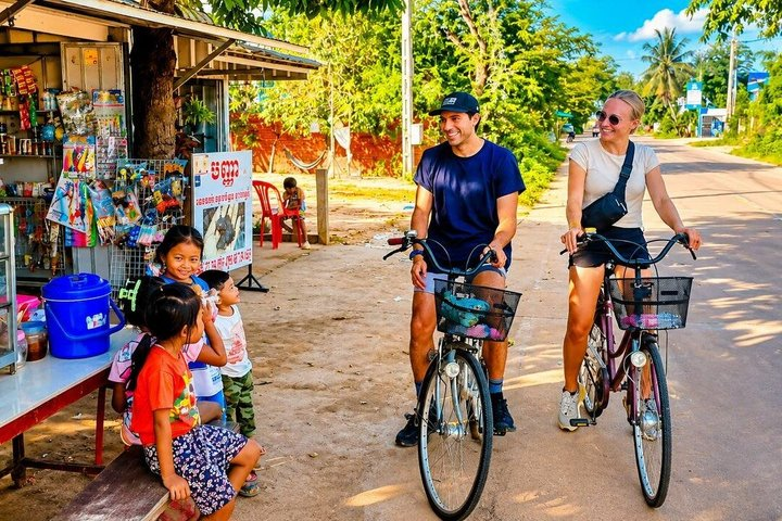 Siem Reap; Small Group Countryside, Bike Tours, Sunset & Picnic - Photo 1 of 25
