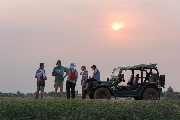 Sunset at countryside
