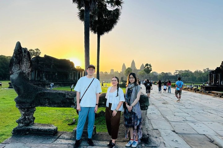 Explore Angkor Temple Tour with Private Vehicle & Tour Guide - Photo 1 of 25