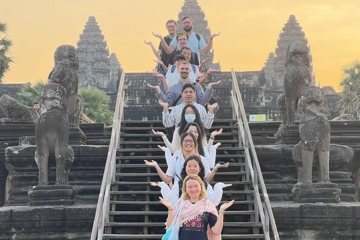 Explore Angkor Temple Tour with Private Vehicle & Tour Guide - Photo 1 of 25