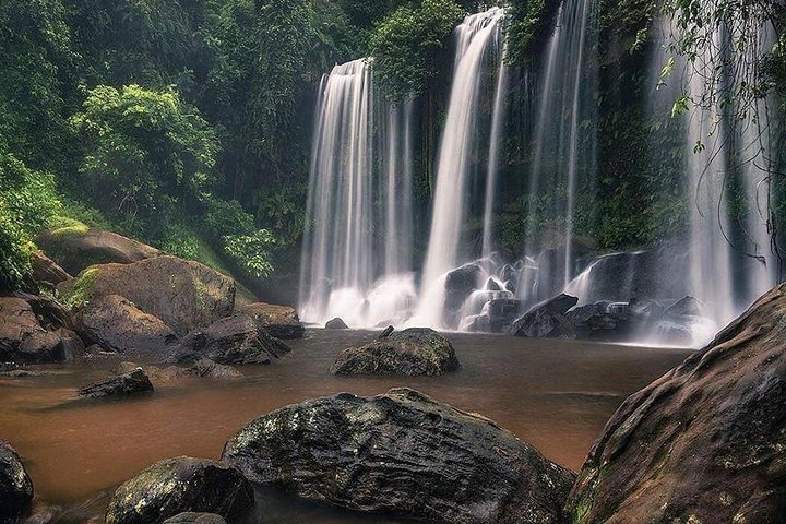 Waterfall at Koulen Mountain